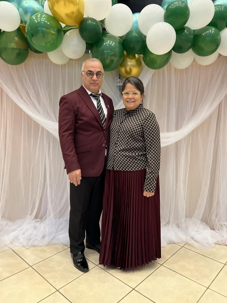 Pastor Antonio y Veruschka Tabares