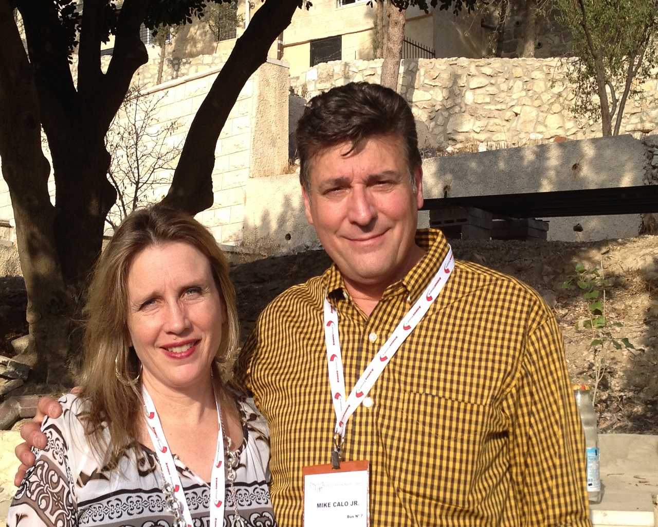 Pastor Mike & Meredith Calo in Israel 2014