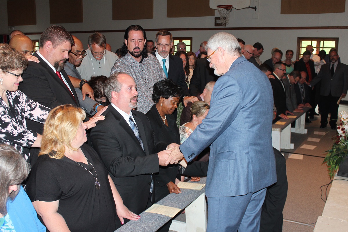 Ordination by Bishop David Kendall.