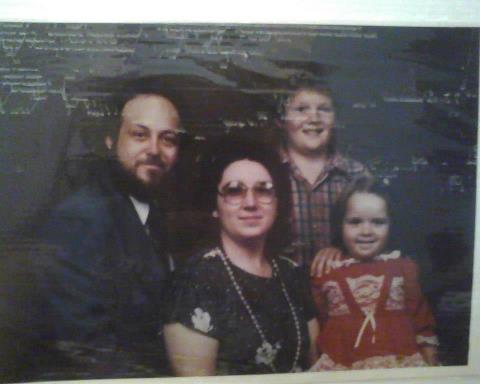 This is a snapshot of our family long ago.