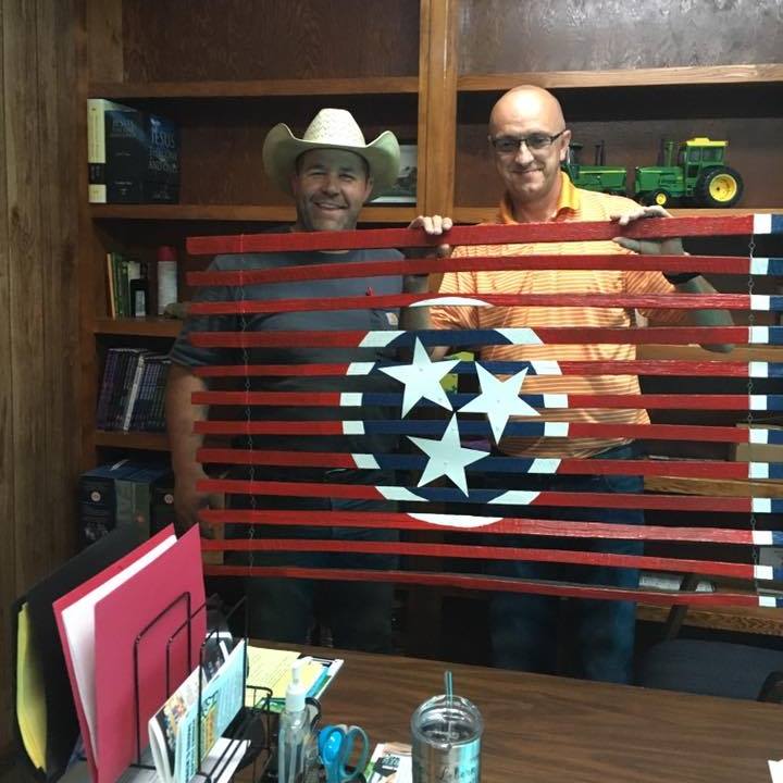 Pastor Lebern with his good friend, State Representative Andy Holt.