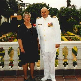 Chaplain and Mrs. Kirk