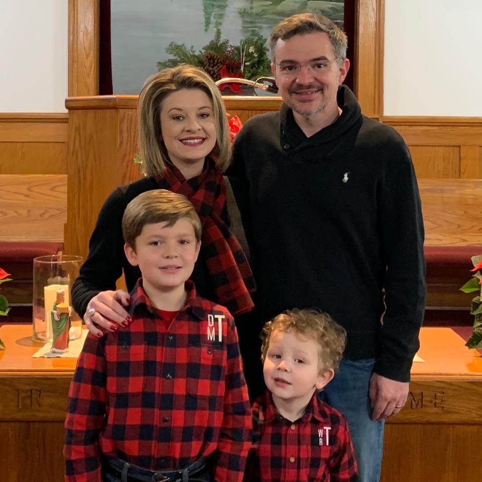 Pastor Stephen, Leigh, David, and William 