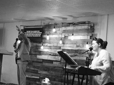 A snippet from a recent worship service.