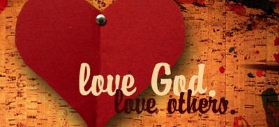 Love God. Love others...