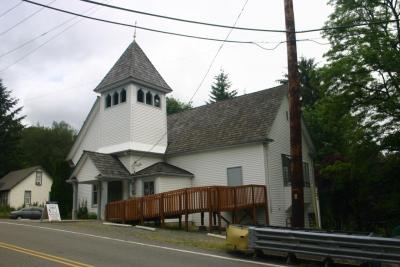 This is the outside of our church building