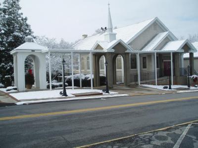 Inman United Methodist Church on Bishop Street in Inman, SC