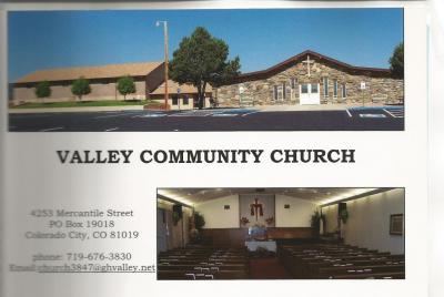 Church Building Valley Community Church
