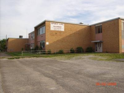We are located in a school building.