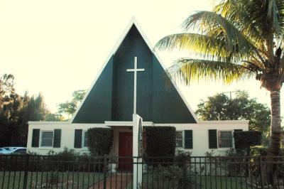 A view of the church from Central Avenue