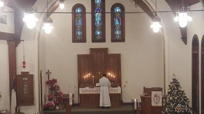 Inside Our Sanctuary Come Bask in Jesus' Love