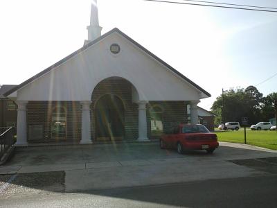 Baptist Church at the corner of MLK and I.J. Joiner Drive