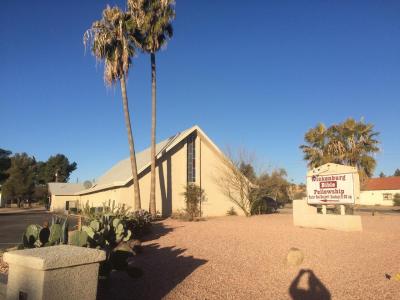 We meet here on Sunday mornings and Tuesday Evenings