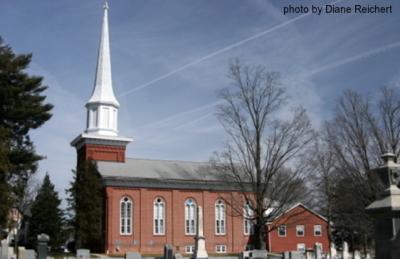 New Church Building from 1861 New Church Building 1861