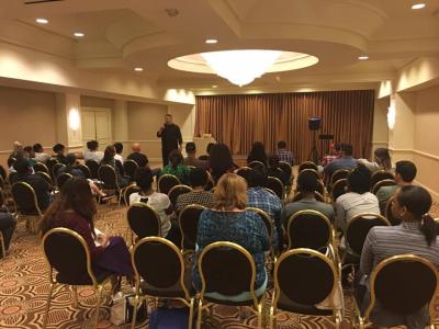 One of our regular meetings