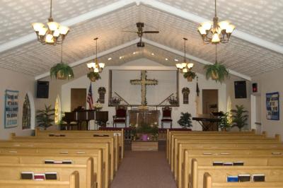 Cedar Hill Baptist Church interior