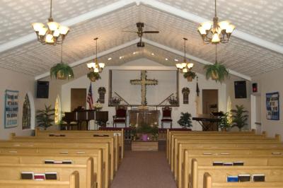 Cedar Hill Baptist Church interior