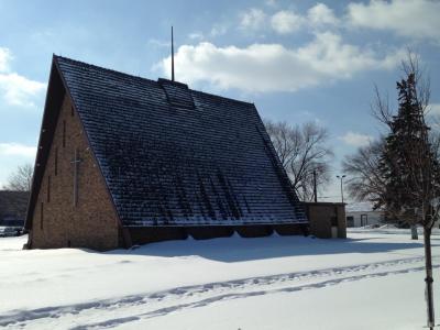 Our intimate building houses a tiny, warm congregation