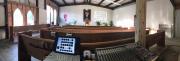 This photo shows a panoramic view of the sanctuary we affectionately call "THE ARK"