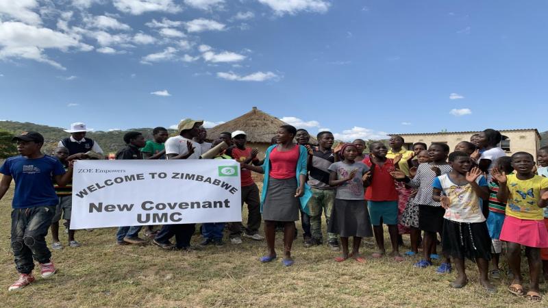 Our ZOE group in Zimbabwe we support.