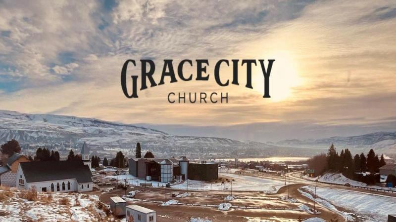 Grace City Church overlooking Wenatchee, WA