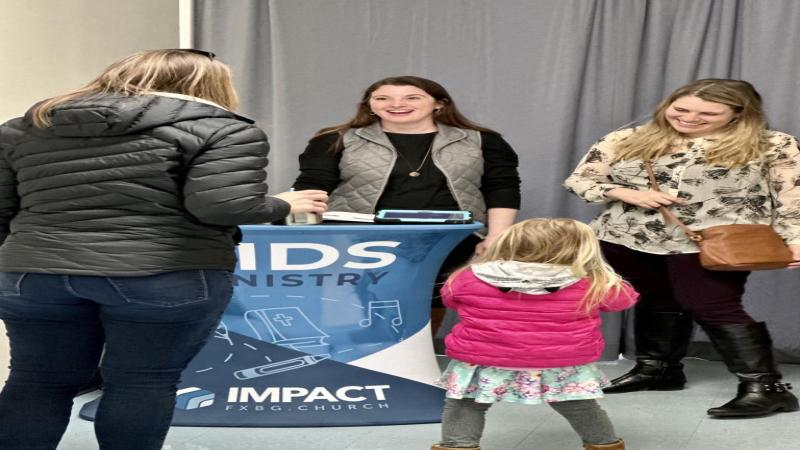 Kids Ministry check-in is safe, secure and fun!