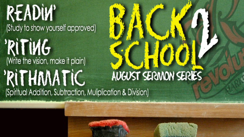 August Sermon Series
