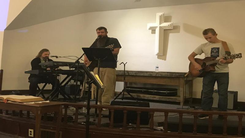 Did we tell you about our fabulous worship team?