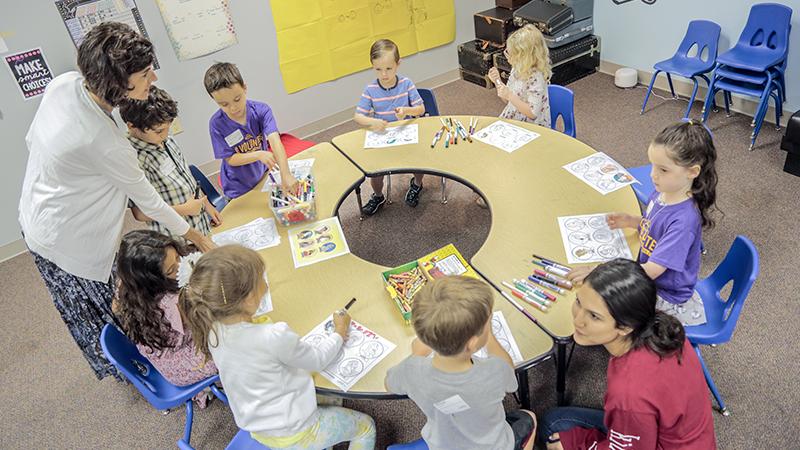 Your kids will love their time in Kids Branch during the Sunday service.