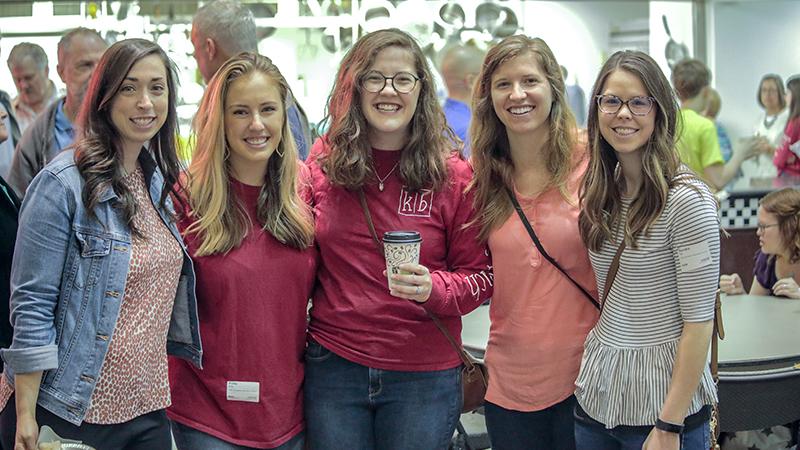 Catch up with friends and make new ones during our brunch between services.