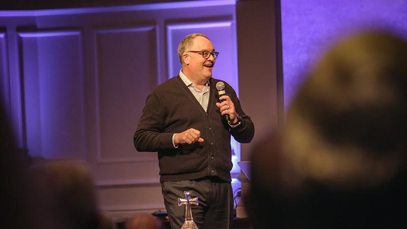 When you visit, meet our Campus Minister, Tim Ketchersid.