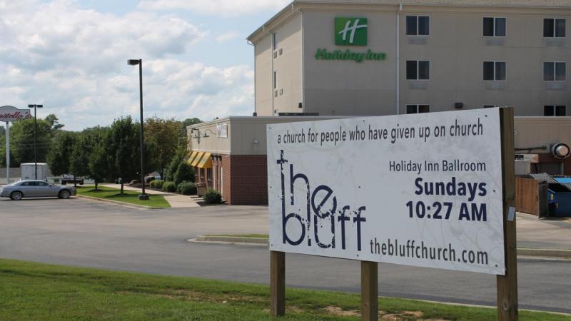 We are located inside the Holiday Inn, Poplar Bluff