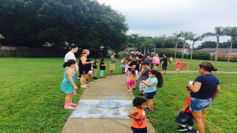 2017 outreach games: Egg toss!