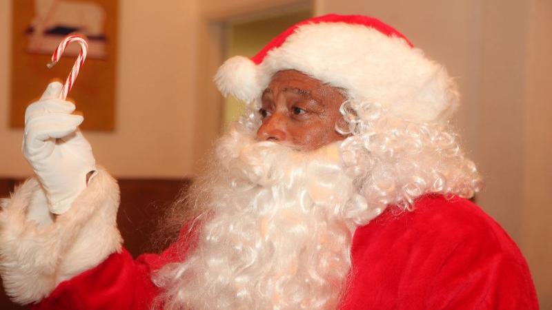 Yes, Virginia there is a Santa Claus - and he visits us each year