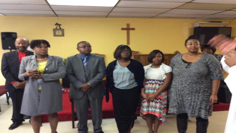 New members joined Divine Faith Ministry Church