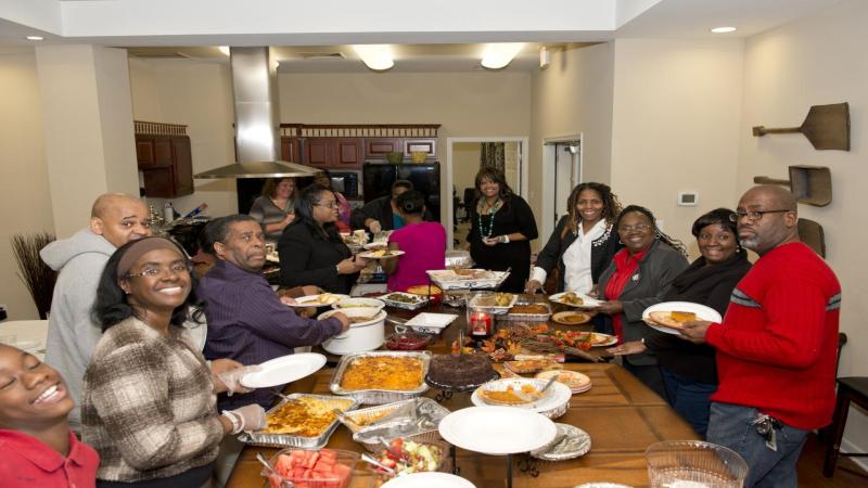 Divine Faith Ministry Church Thankgiving Dinner