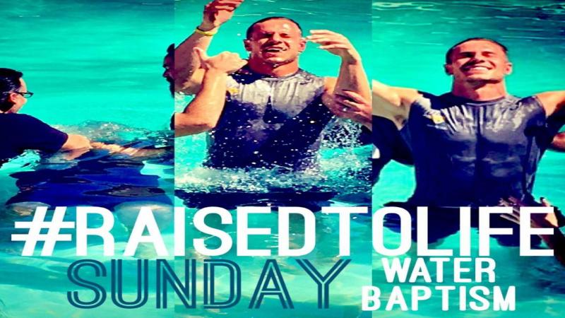 We do water Baptisms throughout the year