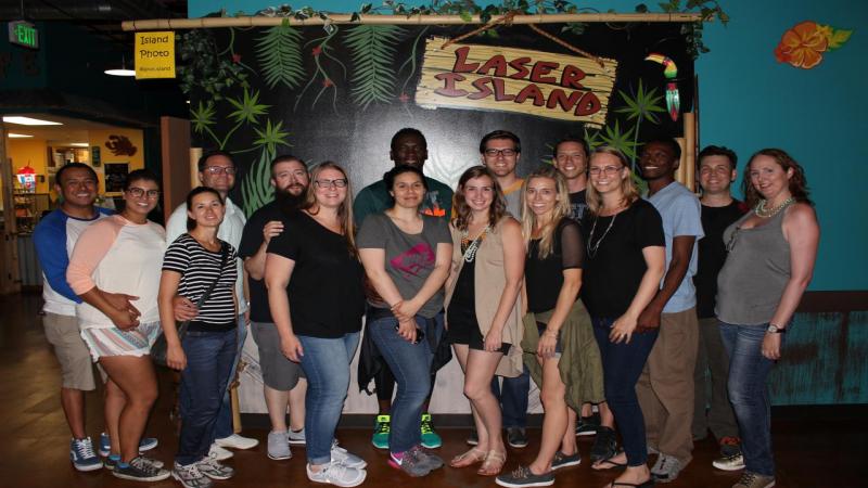 Couples Ministry laser tagging