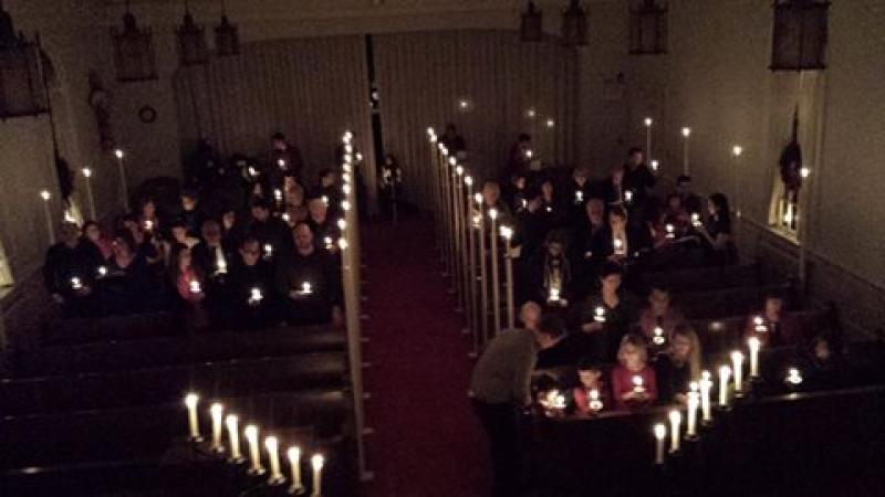 Our Christmas Eve Candlelight Service